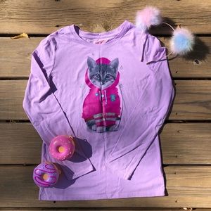 Cat in a hoodie long-sleeve - Cat & Jack